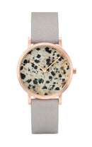 Montre CLUSE La Roche Petite Rose Gold Dalmatian/Grey CL40106 (édition limitée) - PRECIOVS