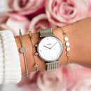 Montre CLUSE Triomphe Silver Bicolour Mesh CW0101208003 - PRECIOVS