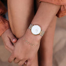 Montre CLUSE Triomphe Gold Bicolour Mesh CL61002 - PRECIOVS
