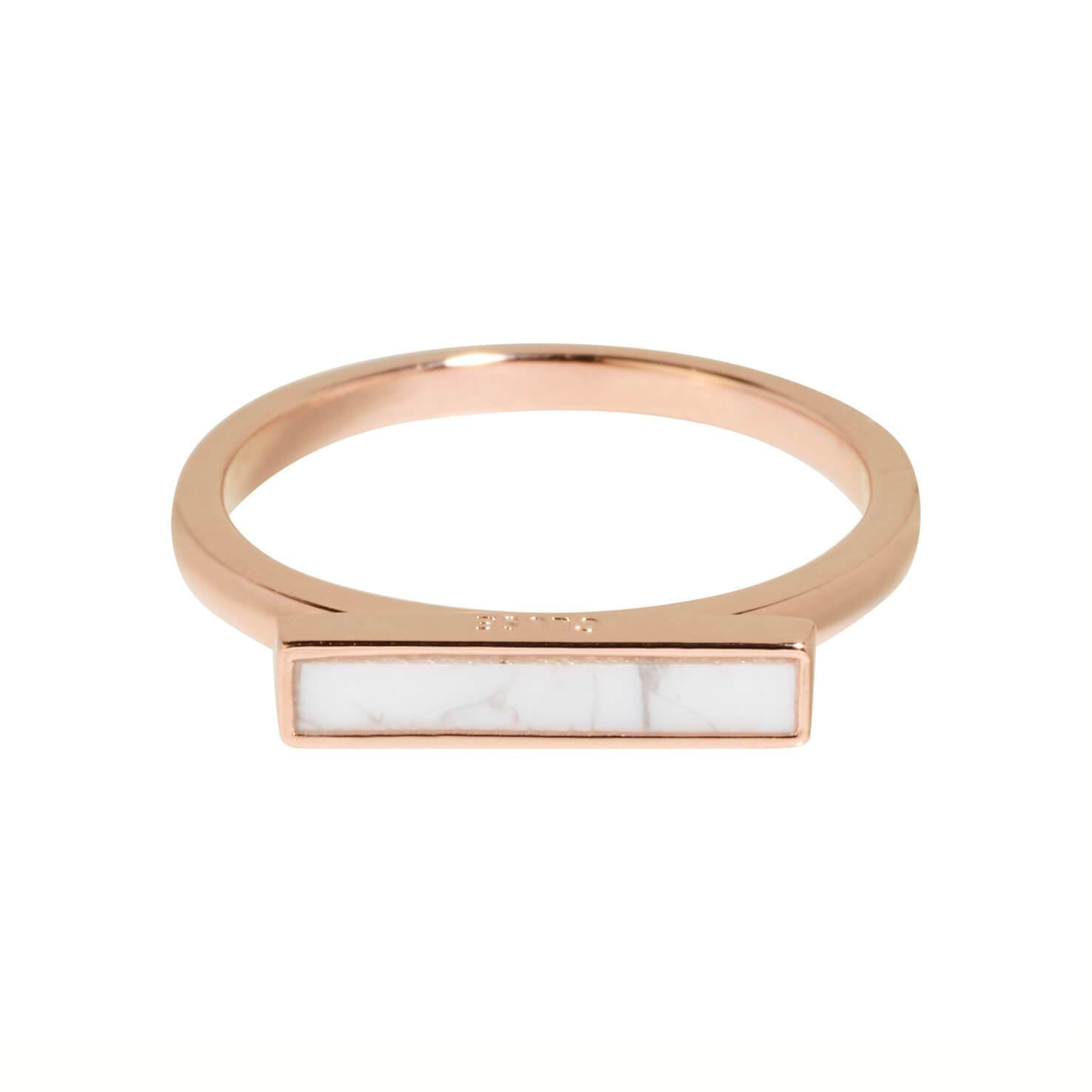 Bague CLUSE Idylle Rose Gold Marble Bar CLJ40002 - PRECIOVS