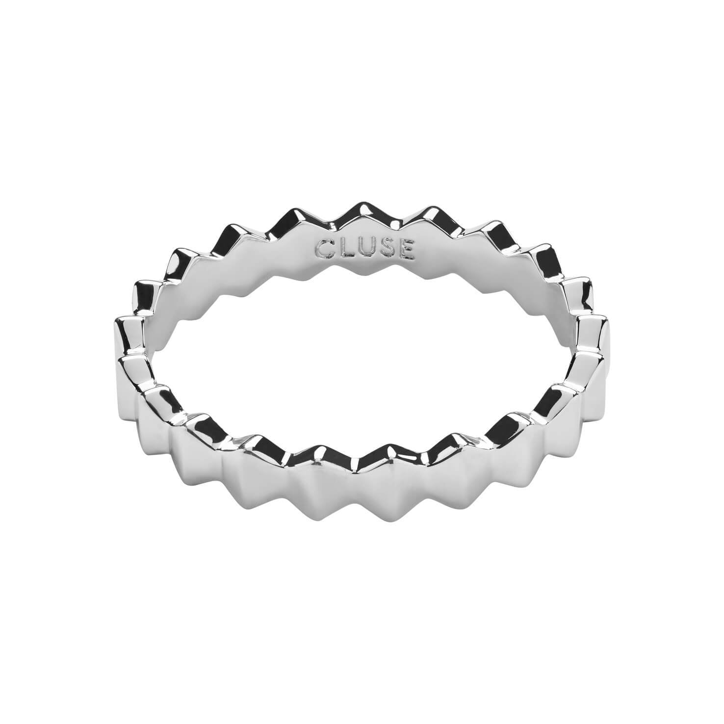 Bague CLUSE Essentielle Silver All Hexagons CLJ42006 - PRECIOVS