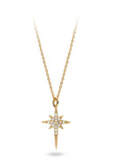 Collier MYA BAY Collier étoile du nord - Pierres blanches CO-10.G - PRECIOVS