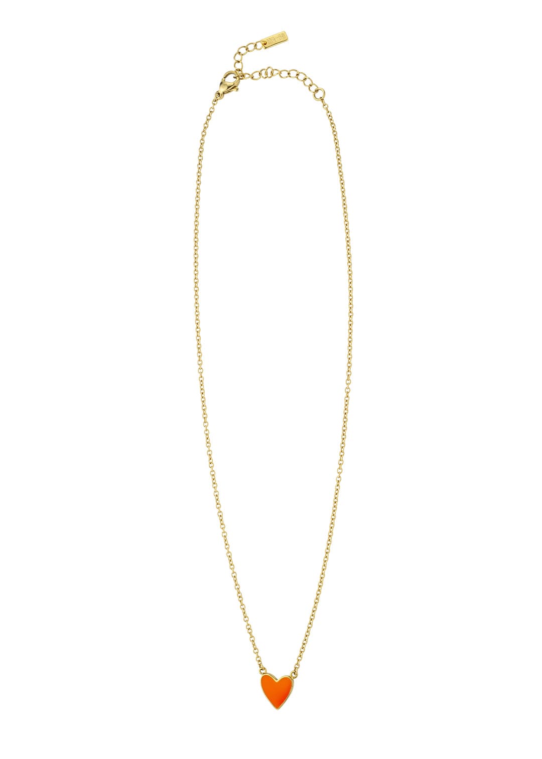 Collier MYA BAY Neon Orange Heart CO-164.G - PRECIOVS