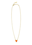 Collier MYA BAY Neon Orange Heart CO-164.G - PRECIOVS