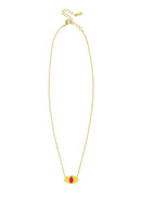 Collier MYA BAY Rainbow Yellow Ojo CO-176.G - PRECIOVS