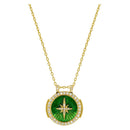 Collier MYA BAY Green Diwali Boho CO-237.G - PRECIOVS