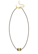 Collier MYA BAY Black Talisman CO-263.G
