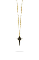 Collier MYA BAY Comète full - Pierres noires CO-27.G - PRECIOVS