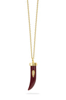 Collier MYA BAY Kenya - Bordeaux CO-33.G - PRECIOVS