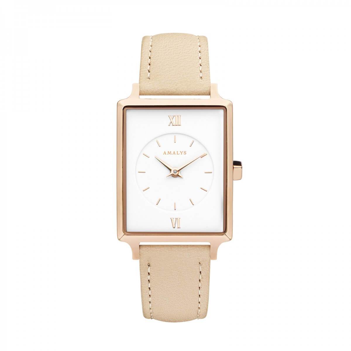 Montre Amalys Candice Rose Gold/White Pink - PRECIOVS