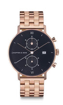 Montre Kapten & Son Chrono Black Steel - PRECIOVS