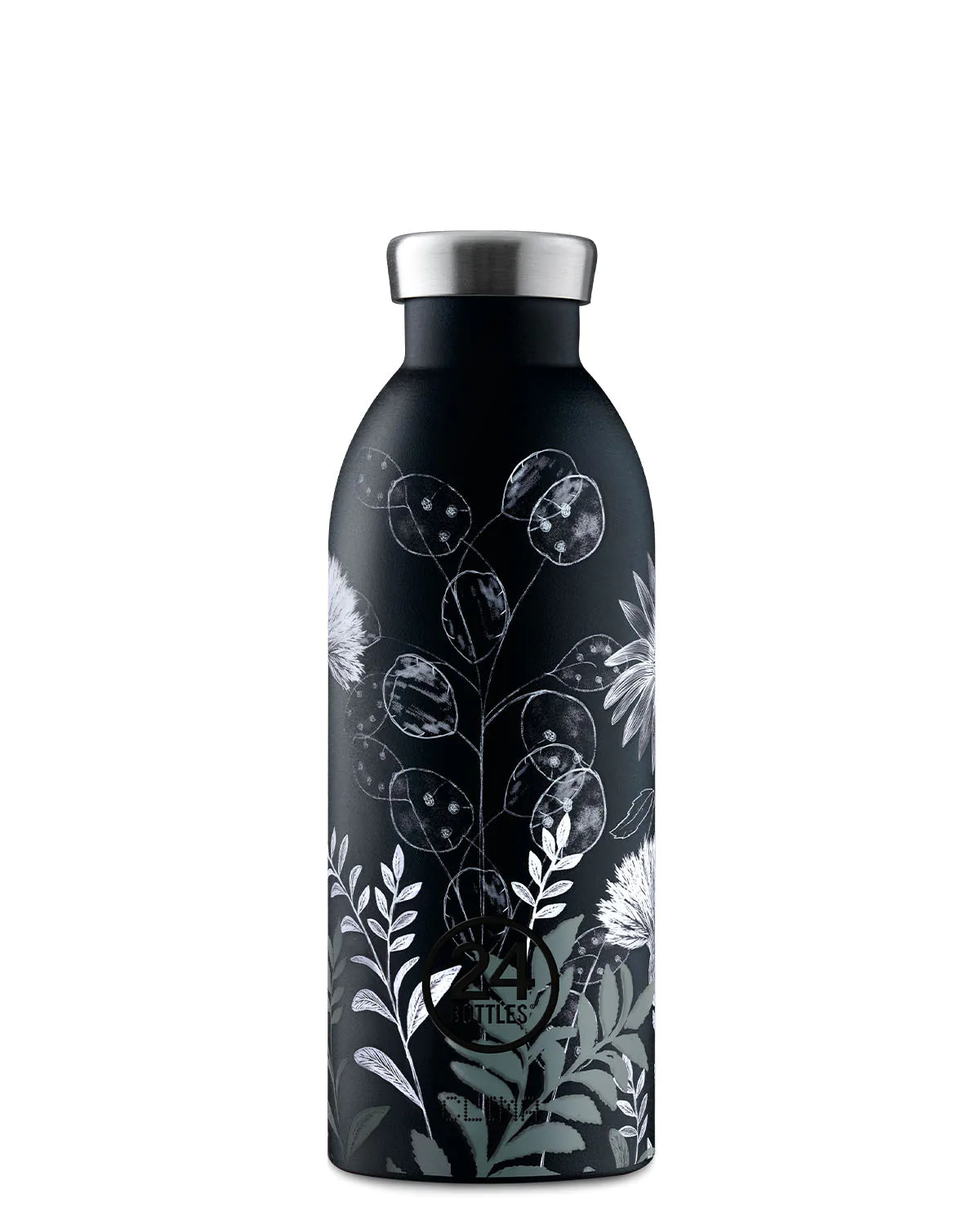Bouteille réutilisable 24Bottles Clima Bottle Navy Garden 500ml - PRECIOVS