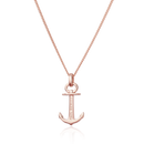 Collier Paul Hewitt Anchor Spirit Plaqué rose gold 18 carats - PRECIOVS