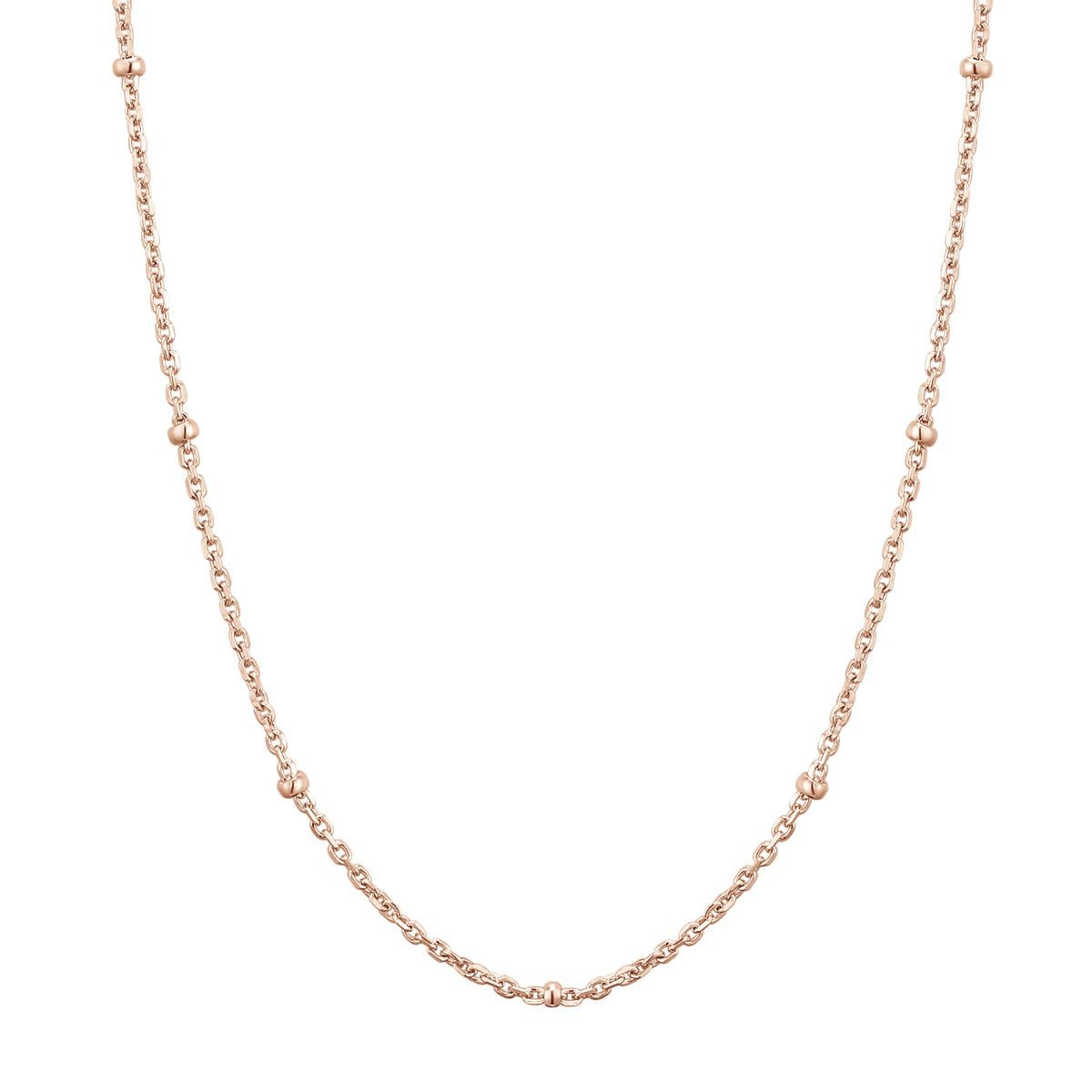 Collier I.Ma.Gi.N Jewels Co chain dot Rose Gold - PRECIOVS