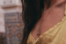 Collier I.Ma.Gi.N Jewels Co chain dot Rose Gold - PRECIOVS