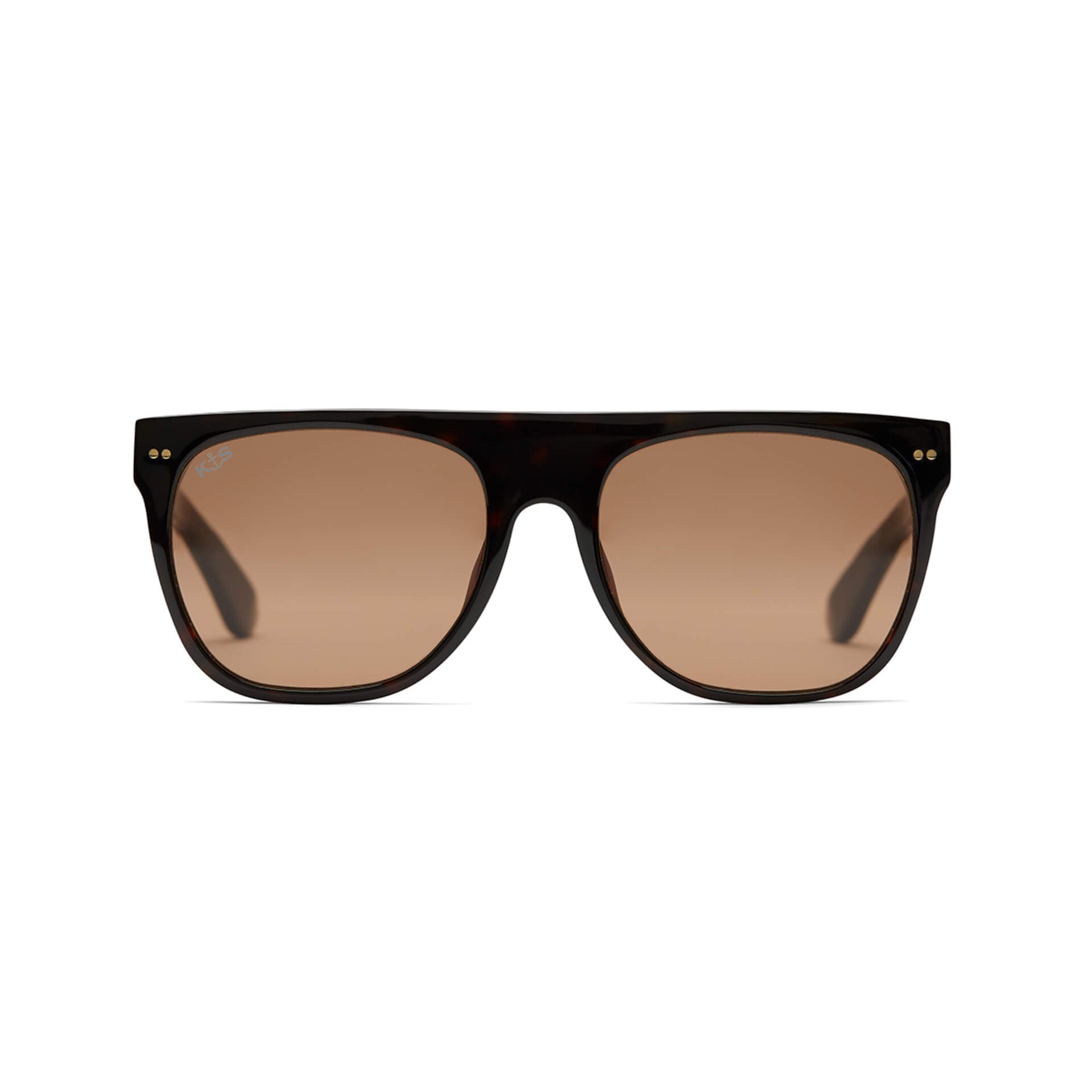 Lunettes de soleil Kapten & Son Moscow Tortoise Dark Brown - PRECIOVS