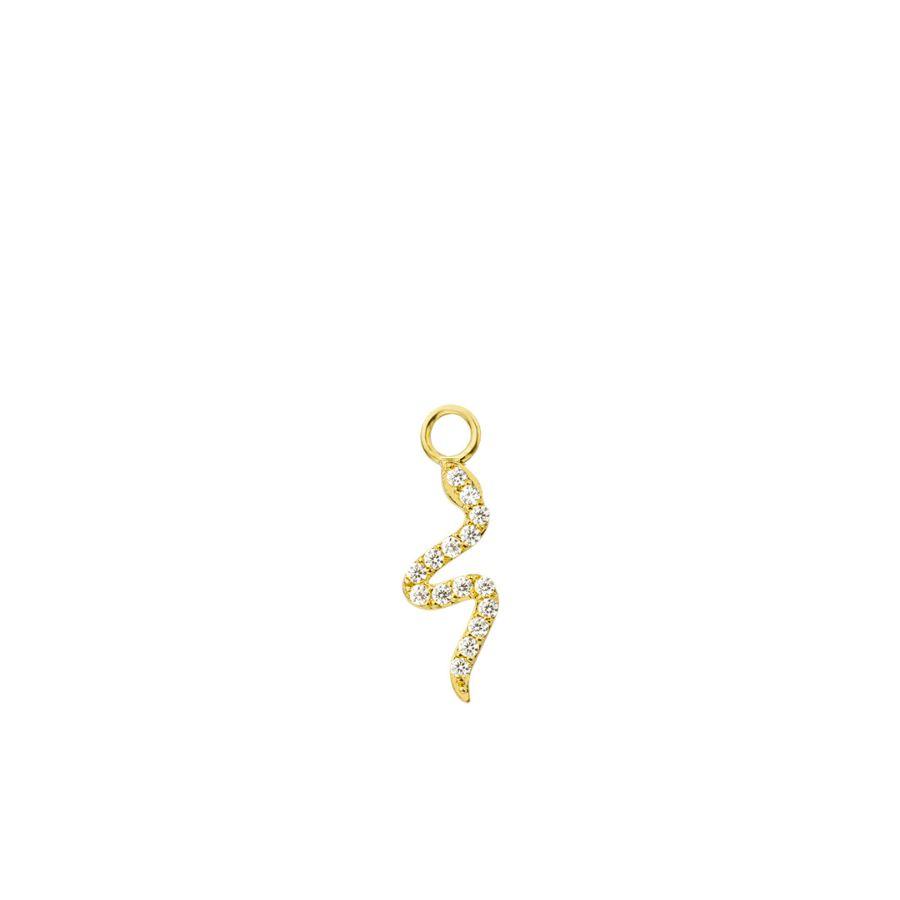 Grigri de boucles d'oreilles MYA BAY Little Serpiente EBO-05.G - PRECIOVS