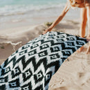 Serviette de plage Slowtide Escher en coton durable - PRECIOVS