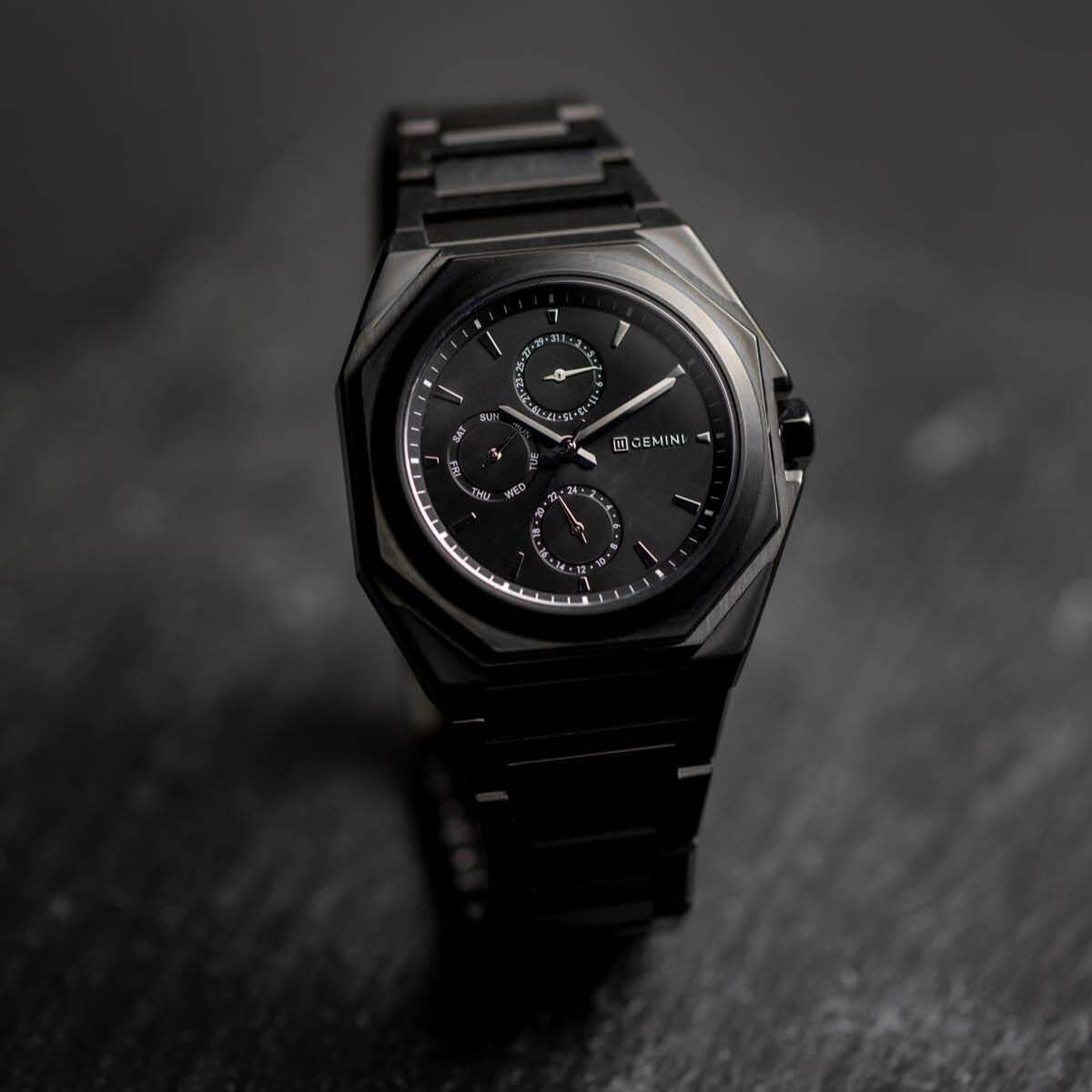 Montre Gemini Ferro Black - PRECIOVS