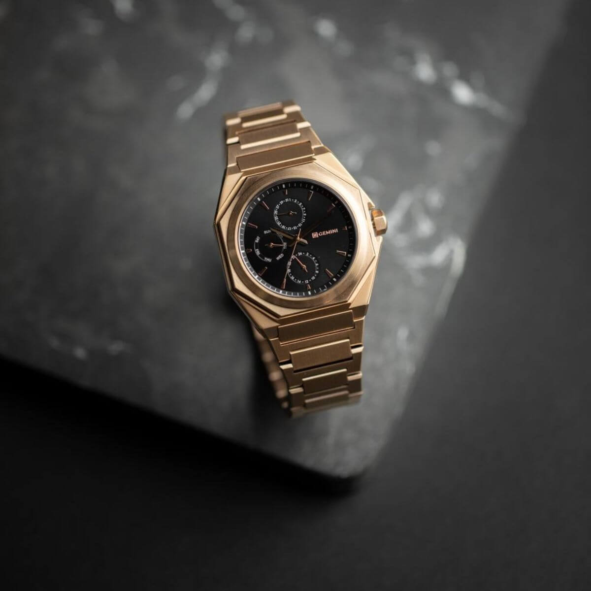 Montre Gemini Ferro Rose Gold - PRECIOVS