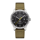 Montre Paul Hewitt Tide Runner Pure Black Neon Gelb Silber Metall - PRECIOVS