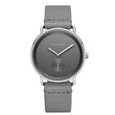 Montre Paul Hewitt Breakwater Line Iron Grey Acier Inoxydable Bracelet Cuir Light Grey - PRECIOVS
