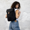 Sac à dos Kapten & Son Fyn Black Tangerine SustainKnit - PRECIOVS