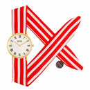 Montre RICH GONE BROKE Gold Marcel Red Stripes - PRECIOVS