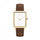 Montre Amalys Grace Gold/White Tobacco Brown - PRECIOVS