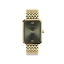 Montre Kapten & Son Grace Gold Green Woven Steel - PRECIOVS