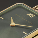 Montre Kapten & Son Grace Gold Green Woven Steel - PRECIOVS