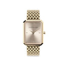 Montre Kapten & Son Grace Light Gold Cream Woven Steel - PRECIOVS