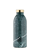 Bouteille réutilisable 24Bottles Clima Bottle Green Marble 500ml - PRECIOVS