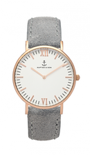 Montre Kapten & Son Grey Vintage Leather - PRECIOVS