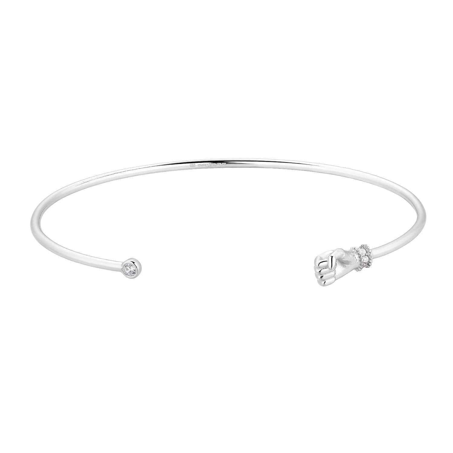 Bracelet I.Ma.Gi.N Jewels Br stud hand silver - PRECIOVS