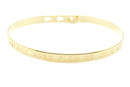Bracelet Jonc MYA BAY Bay Line "JE SUIS PARFAITE AVEC PLEIN DE JOLIS DEFAUTS" JC-19 G - PRECIOVS