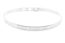 Bracelet Jonc MYA BAY Bay Line "JE SUIS PARFAITE AVEC PLEIN DE JOLIS DEFAUTS" JC-19 S - PRECIOVS