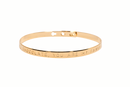 Bracelet Jonc MYA BAY Bay Line "Besides chocolate, you are my favorite!" JC-22 G - PRECIOVS