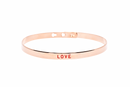 Bracelet Jonc MYA BAY Painting "Love" rouge JC-25 P - PRECIOVS