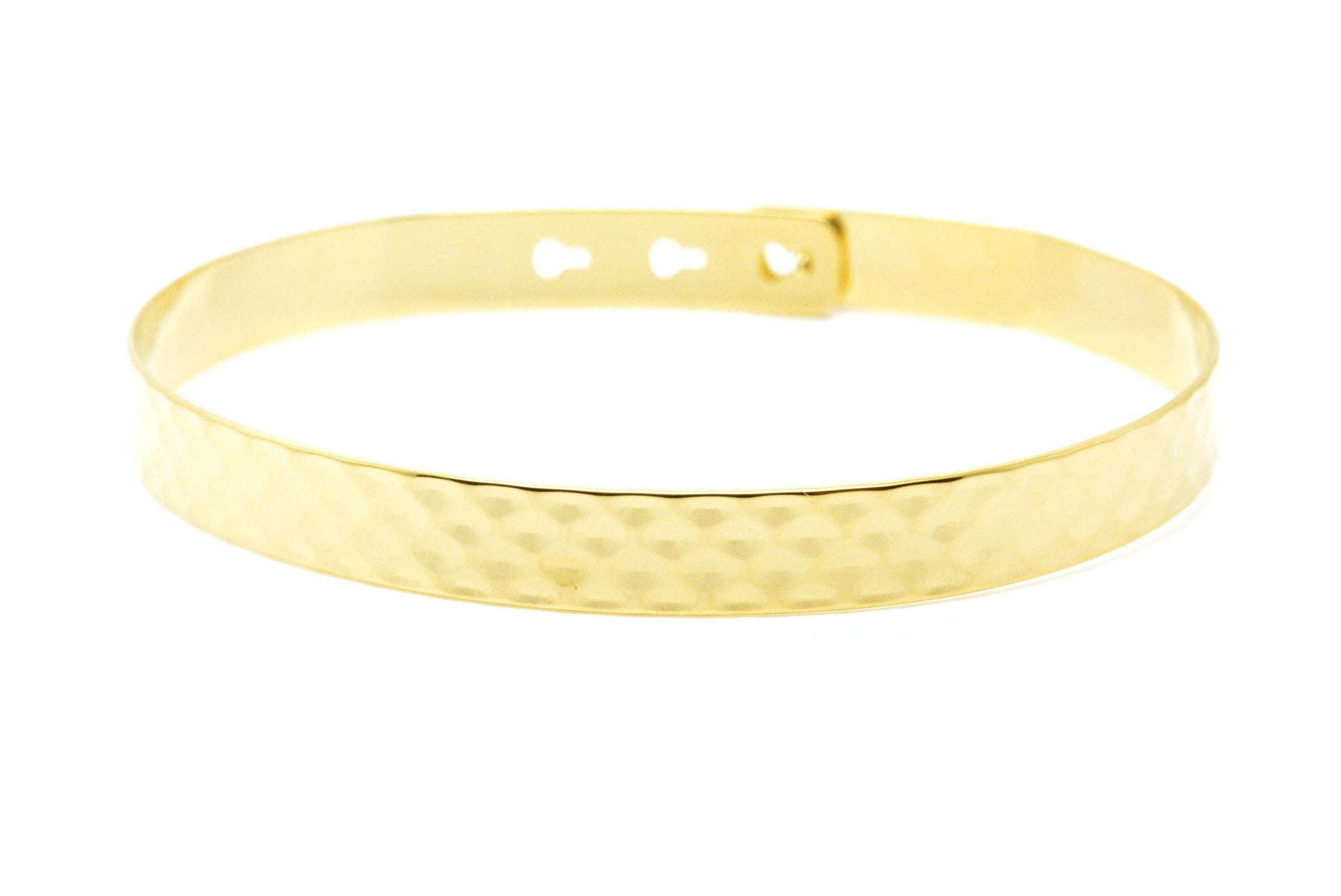 Bracelet Jonc MYA BAY Symbold Martelé, LARGE JL-07 G - PRECIOVS