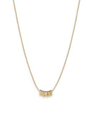 Collier Rosefield Iggy Anneaux Multiples Gold JMHNG-J069 - PRECIOVS