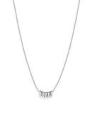 Collier Rosefield Iggy Anneaux Multiples Silver JMHNS-J070 - PRECIOVS