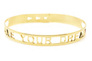 Bracelet Jonc MYA BAY Context "LIVE YOUR DREAM" context JX-02.G - PRECIOVS