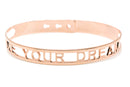 Bracelet Jonc MYA BAY Context "LIVE YOUR DREAM" context JX-02.P - PRECIOVS