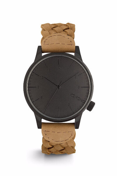 Montre Komono WINSTON WOVEN CHESTNUT KOM-W2031 - PRECIOVS