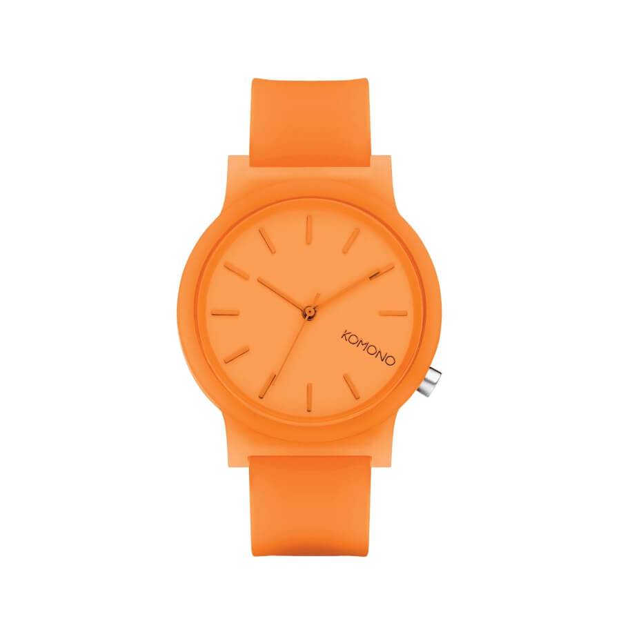 Montre KOMONO The Mono Neon Orange Glow - PRECIOVS