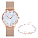 Coffret Paul Hewitt Perfect Match avec montre Miss Ocean et Bracelet Spirit Pearl Rose Gold - PRECIOVS