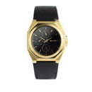 Montre Gemini Lux Leather Gold - PRECIOVS