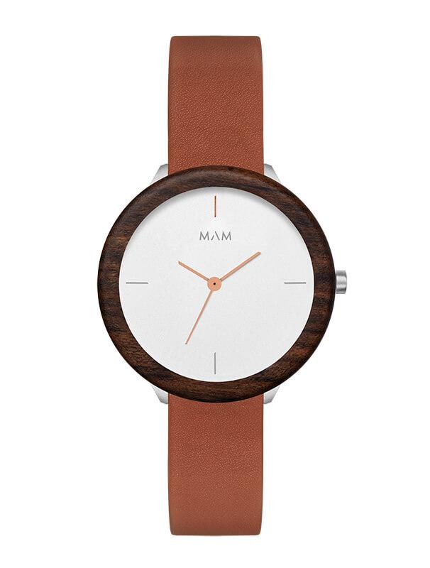 Montre MAM Originals Light Teak Fauve - PRECIOVS