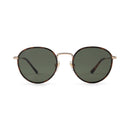 Lunettes de soleil Kapten & Son London Gold Tortoise Green - PRECIOVS